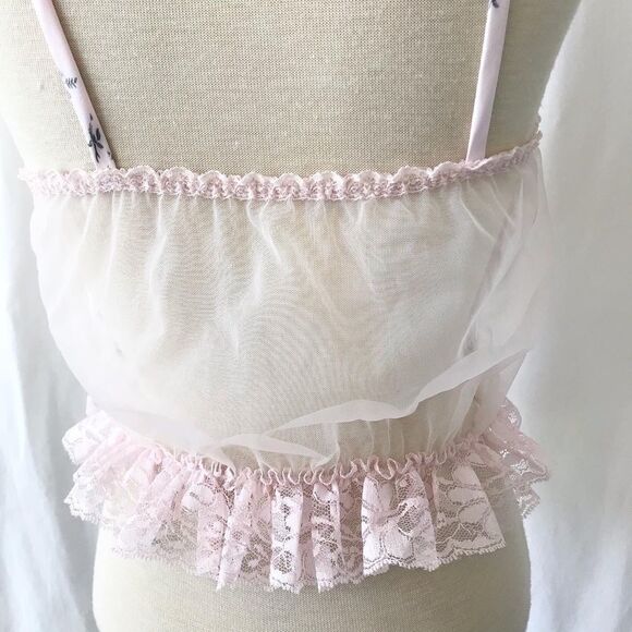 Vintage intimate details intimes night top size S - Picture 6 of 8